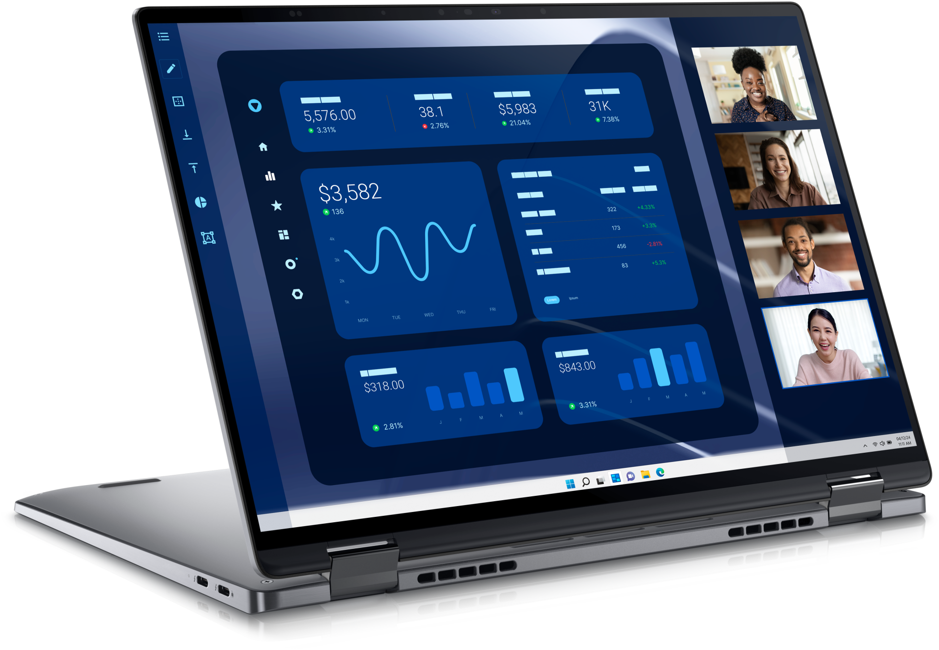 Dell Latitude 9450 2-in-1 Touch Notebook | Ultra7,32GB,1TB,Windows